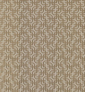Dynastic Lattice Gold Wallpaper by York Wallcoverings Designer