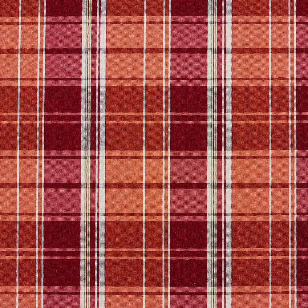 5806 Spice Plaid by Charlotte Designer Fabric Classic Patterns 52% Polyester, 48% Cotton Made In USA Exceeds 200,000 Wyzenbeek Rubs (Heavy Duty) </p><p>Repeat: Horizontal: 6.5" x Vertical: 7" 54 Inches - Swanky Fabrics -