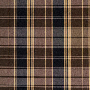 5807 Espresso Plaid by Charlotte Designer Fabric