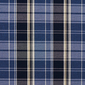 5809 Cobalt Plaid by Charlotte Designer Fabric