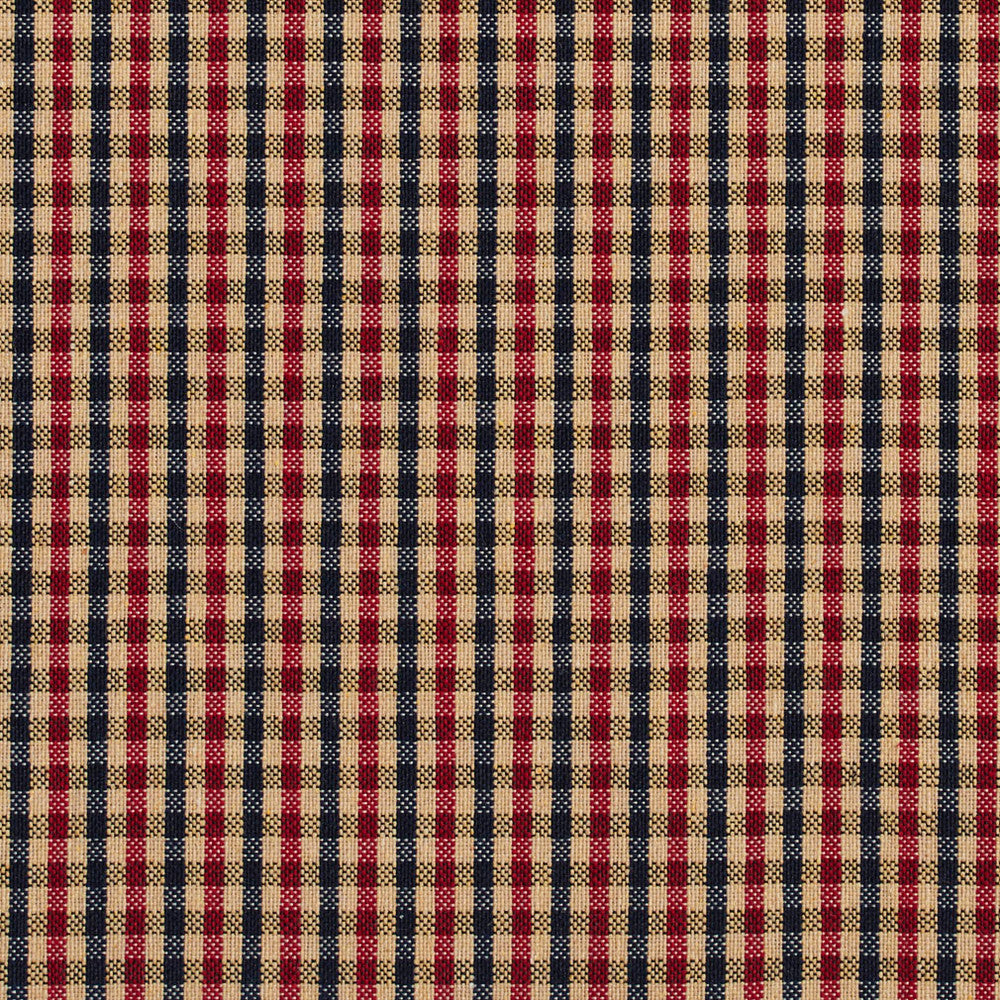 5811 Port Check by Charlotte Designer Fabric Classic Patterns 52% Polyester, 48% Cotton Made In USA Exceeds 200,000 Wyzenbeek Rubs (Heavy Duty) </p><p>Repeat: Horizontal: .5" X Vertical: .25" 54 Inches - Swanky Fabrics -