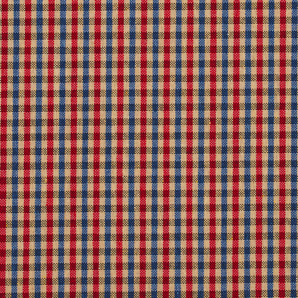 5814 Patriot Check by Charlotte Designer Fabric Classic Patterns 52% Polyester, 48% Cotton Made In USA Exceeds 200,000 Wyzenbeek Rubs (Heavy Duty) </p><p>Repeat: Horizontal: .5" X Vertical: .25" 54 Inches - Swanky Fabrics -
