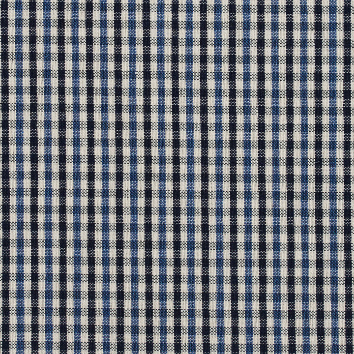 5819 Cobalt Check by Charlotte Designer Fabric Classic Patterns 52% Polyester, 48% Cotton Made In USA Exceeds 200,000 Wyzenbeek Rubs (Heavy Duty) </p><p>Repeat: Horizontal: .5" X Vertical: .25" 54 Inches - Swanky Fabrics -