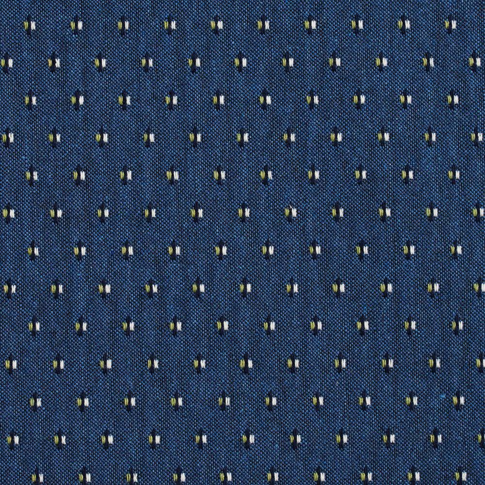 5833 Laguna Dot by Charlotte Designer Fabric Classic Patterns 52% Polyester, 48% Cotton Made In USA Exceeds 200,000 Wyzenbeek Rubs (Heavy Duty) </p><p>Repeat: Horizontal: 1" x Vertical: 1" 54 Inches - Swanky Fabrics -