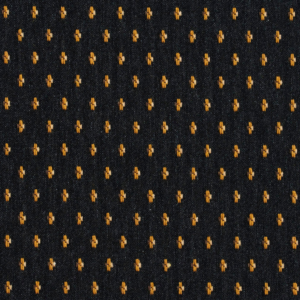 5837 Espresso Dot by Charlotte Designer Fabric Classic Patterns 52% Polyester, 48% Cotton Made In USA Exceeds 200,000 Wyzenbeek Rubs (Heavy Duty) Horizontal: 1" X Vertical: 1" 54 Inches - Swanky Fabrics -