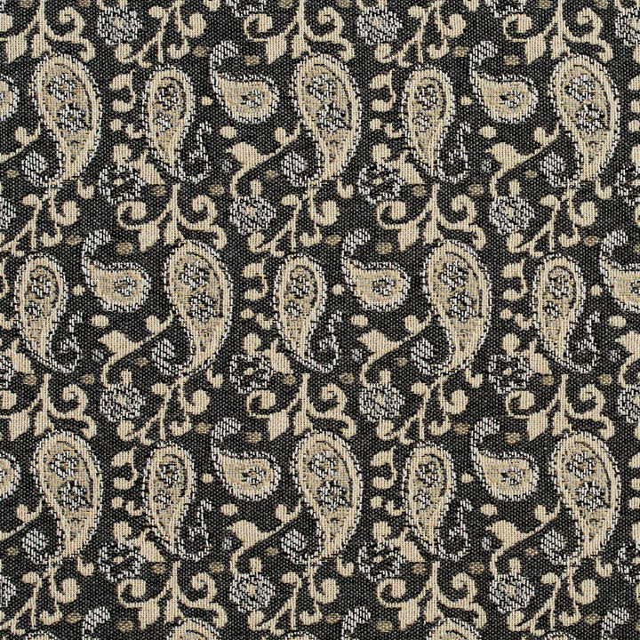 5840 Sterling Paisley by Charlotte Designer Fabric Classic Patterns 52% Polyester, 48% Cotton Made In USA Exceeds 160,000 Wyzenbeek Rubs (Heavy Duty) </p><p>Repeat: Horizontal: 3" X Vertical: 4.75" 54 Inches - Swanky Fabrics -