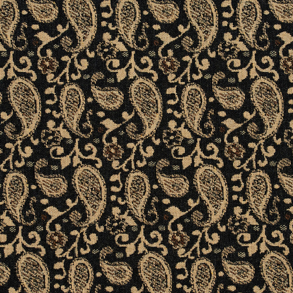 5847 Espresso Paisley by Charlotte Designer Fabric Classic Patterns 52% Polyester, 48% Cotton Made In USA Exceeds 160,000 Wyzenbeek Rubs (Heavy Duty) </p><p>Repeat: Horizontal: 3" X Vertical: 4.75" 54 Inches - Swanky Fabrics -