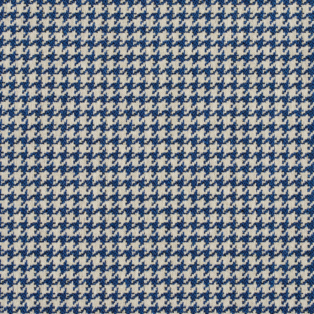 5853 Laguna Houndstooth by Charlotte Designer Fabric Classic Patterns 52% Polyester, 48% Cotton Made In USA Exceeds 200,000 Wyzenbeek Rubs (Heavy Duty) Horizontal: .5" X Vertical: .5" 54 Inches - Swanky Fabrics -