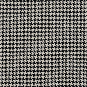 5854 Onyx Houndstooth by Charlotte Designer Fabric