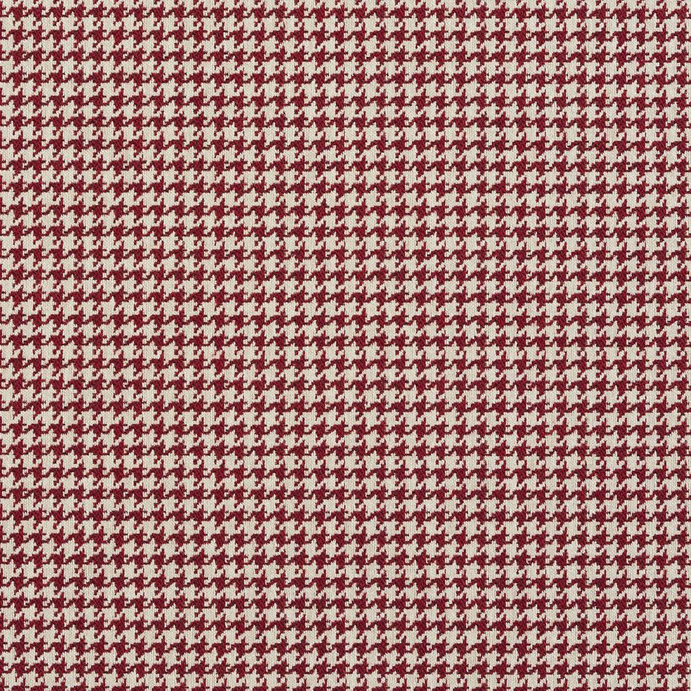 5856 Spice Houndstooth by Charlotte Designer Fabric Classic Patterns 52% Polyester, 48% Cotton Made In USA Exceeds 200,000 Wyzenbeek Rubs (Heavy Duty) Horizontal: .5" X Vertical: .5" 54 Inches - Swanky Fabrics -