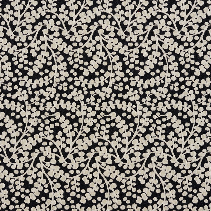 5865 Onyx Vine by Charlotte Designer Fabric Classic Patterns 52% Polyester, 48% Cotton Made In USA Exceeds 200,000 Wyzenbeek Rubs (Heavy Duty) </p><p>Repeat: Horizontal: 4" X Vertical: 9.75" 54 Inches - Swanky Fabrics -