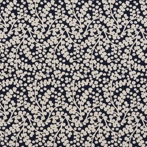 5869 Cobalt Vine by Charlotte Designer Fabric