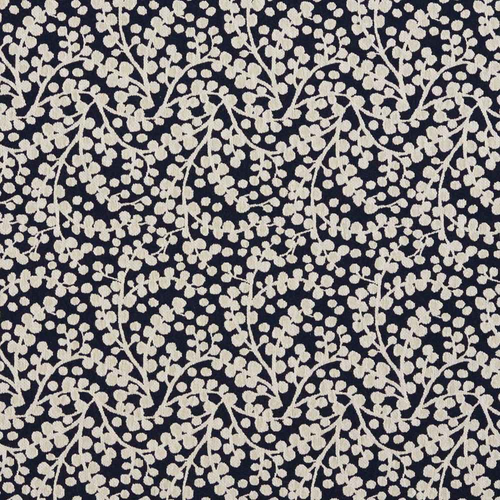 5869 Cobalt Vine by Charlotte Designer Fabric Classic Patterns 52% Polyester, 48% Cotton Made In USA Exceeds 200,000 Wyzenbeek Rubs (Heavy Duty) </p><p>Repeat: Horizontal: 4" X Vertical: 9.75" 54 Inches - Swanky Fabrics -