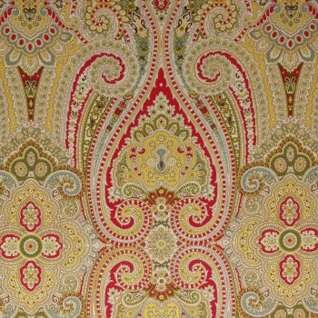 Waverly Fabric Paisley Pizzazz Honeysuckle 6 1/4 Yards
