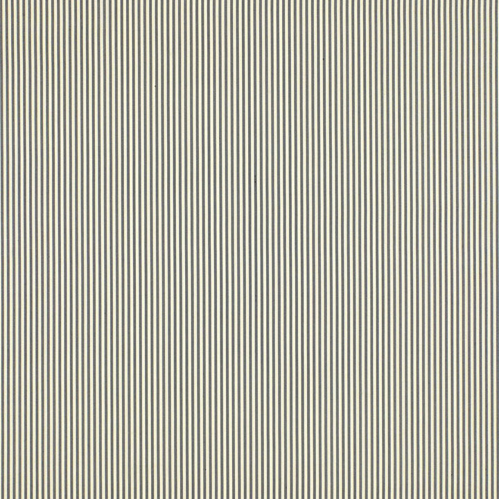 Charee Silk Stripe Black & White 60920 by Schumacher Designer Fabric CHROMA SILK 100% INDIA </p><p>Repeat: Horizontal: 1/8" (0CM) and Vertical: 54 - Swanky Fabrics -