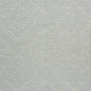 Port Charl Chen Damask Mineral 60982 by Schumacher Designer Fabric