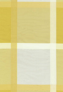 Surat Silk Plaid Jonquil 61131 by Schumacher Designer Fabric