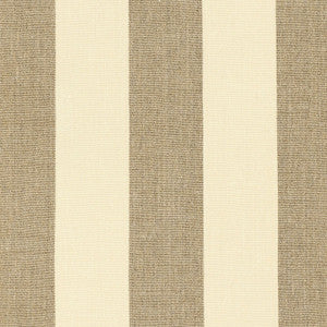 Kerry Linen Stripe Natural 62050 by Schumacher Designer Fabric
