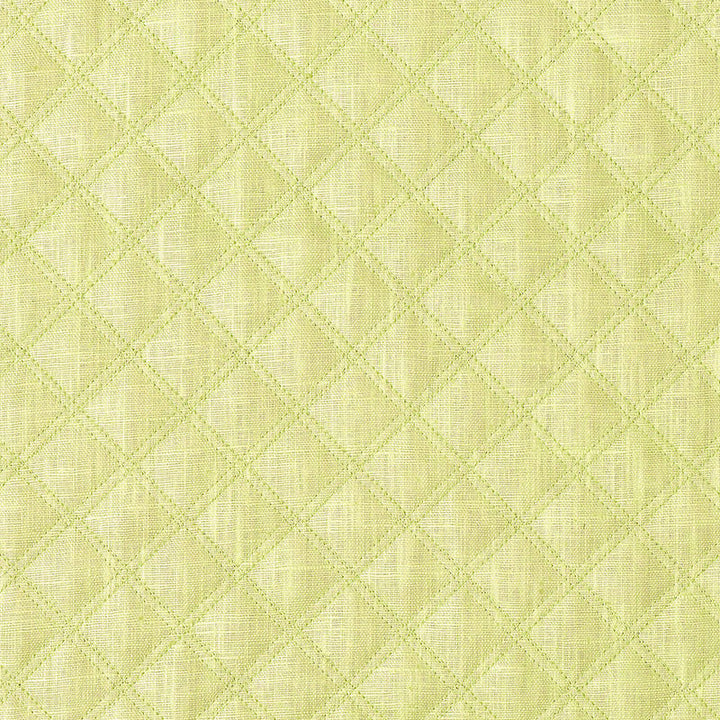 Thayer Quilted Linen Pear 62153 by Schumacher Fabric Schumacher Fabric Thayer Quilted Linen Pear 62153Fabric LINEN 67% ITALY </p><p>Repeat: H: HORZ. 1 5/8" (4CM), V: VERT. 2" (5CM) 54 - Fabric Carolina -