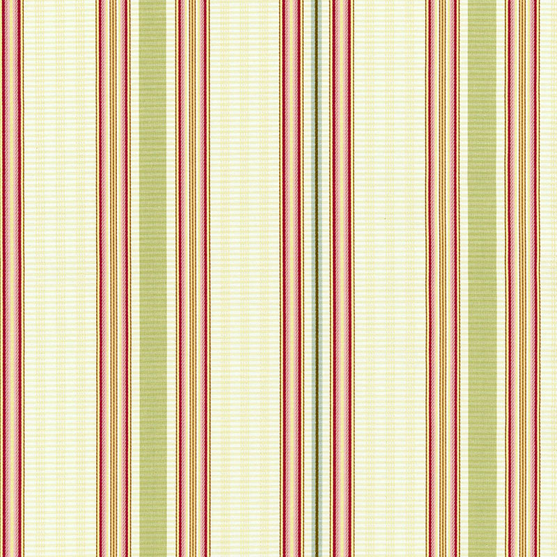 Biella Silk Stripe Berry 62181 by Schumacher Fabric Schumacher Fabric Biella Silk Stripe Berry 62181Fabric COTTON 77% INDIA </p><p>Repeat: H: HORZ. 6 1/2" (17CM) , V: 52.5 - Fabric Carolina -