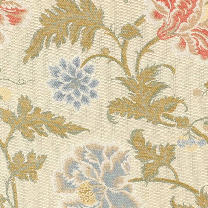 Lampasso Flori Berry 62192 by Schumacher Fabric Schumacher Fabric Lampasso Flori Berry 62192Fabric VISCOSE 65% ITALY </p><p>Repeat: H: HORZ. 13 5/8" (35CM) , V: VERT. 22 1/4" (57CM) 54.5 - Fabric Carolina -