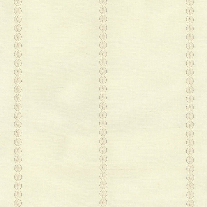 Gabrielle Embroidery Limestone 62205 by Schumacher Designer Fabric COUNTRY CHIC SILK 85% VISCOSE 15% INDIA </p><p>Repeat: Horizontal: 4 1/2" (11CM) and Vertical: 1/2" (1CM) 54 - Swanky Fabrics -