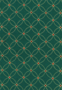 Nexus Embroidery Smoky Teal 62252 by Schumacher Designer Fabric