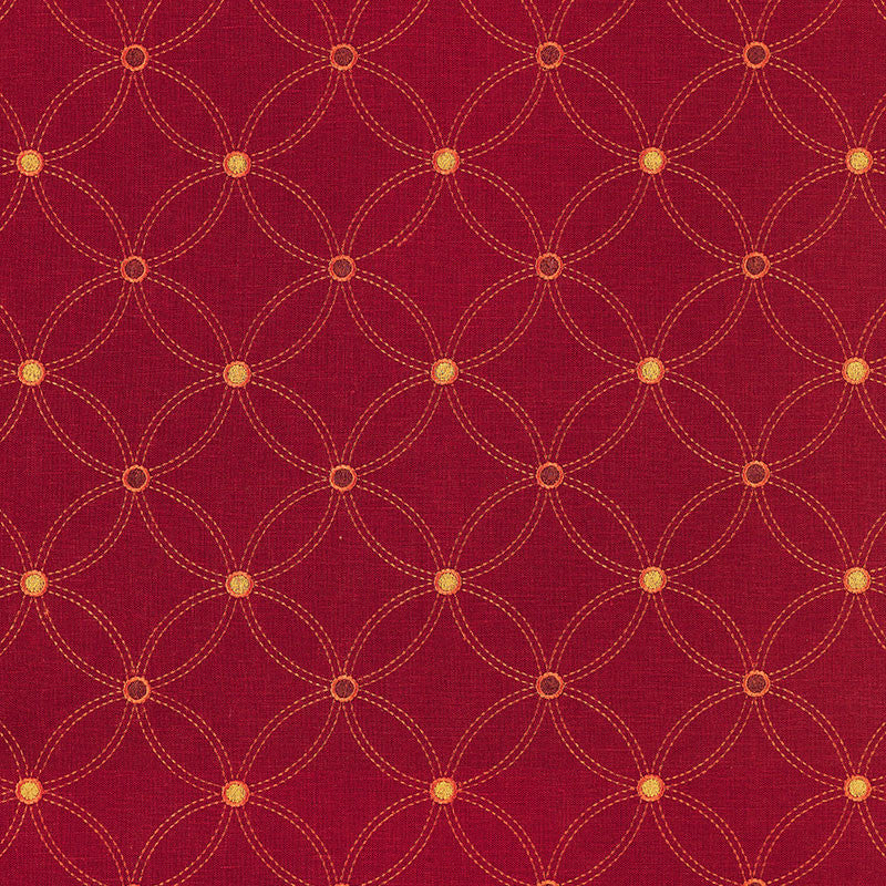 Nexus Embroidery Persimmon 62253 by Schumacher Designer Fabric MODERN WOVENS LINEN 94% RAYON 6% INDIA </p><p>Repeat: Horizontal: 5 1/4" (13CM) and Vertical: 5 3/8" (14CM) 53 - Swanky Fabrics -