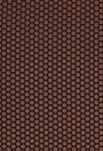 Sprinkle Espresso 62270 by Schumacher Designer Fabric - 57% Cotton, 43% Silk - Horizontal: 5/8- and Vertical: 5/8- 54 - Swanky Fabrics -