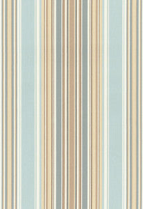 Ridge Stripe Mineral 62372 by Schumacher Designer Fabric