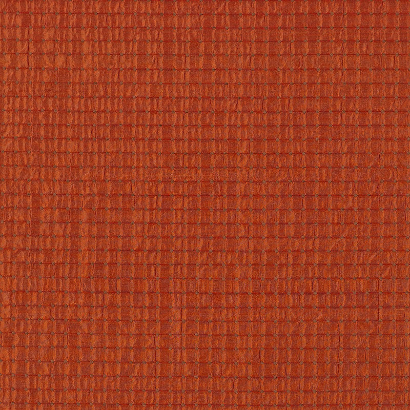 Dotted Silk Weave Cinnamon 62550 by Schumacher Designer Fabric CHROMA SILK 75% POLYESTER 25% INDIA </p><p>Repeat: Horizontal: 3/8" (1CM) and Vertical: 3/8" (1CM) 53 - Swanky Fabrics -