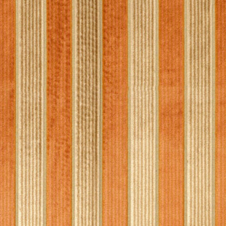 Lynton Velvet Stripe Harvest 62701 by Schumacher Designer Fabric CHROMA VISCOSE 56% COTTON 26% ITALY MARTINDALE 35,000 </p><p>Repeat: Horizontal: 3 1/4" (8CM) and Vertical: 55 - Swanky Fabrics -