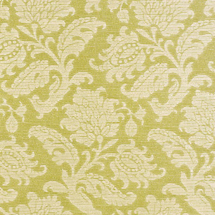 Montego Damask Kiwi 62781 by Schumacher Fabric Schumacher Fabric Montego Damask Kiwi 62781Fabric SILK 100% INDIA </p><p>Repeat: H: HORZ. 13 7/8" (35CM) , V: VERT. 26" (66CM) 55.5 - Fabric Carolina -