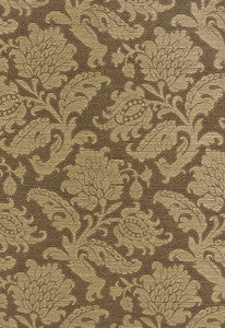 Montego Damask Java 62783 by Schumacher Designer Fabric