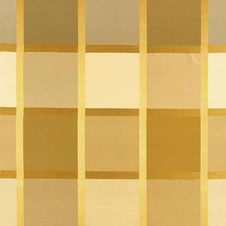 Navsari Silk Plaid Creme Caramel 62851 by Schumacher Designer Fabric CALYPSO SILK 100% INDIA MARTINDALE 3,000 </p><p>Repeat: Horizontal: 27" (69CM) and Vertical: 30" (76CM) 54 - Swanky Fabrics -
