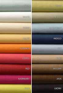 Avery Cotton Plain Indigo 62952 by Schumacher Designer Fabric