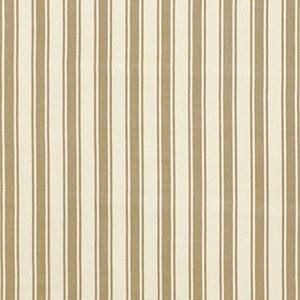 Nantucket Herringbone Stripe Ivory/Flax 62970 by Schumacher Designer Fabric