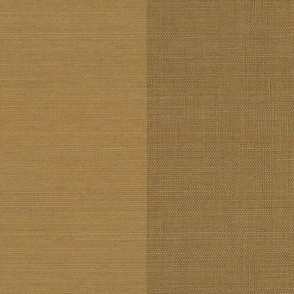 Yue Ying Light Brown Grasscloth Wallpaper by Kenneth James Designer Shangri La Covers about 72 square feet 36-in by 24-ft long roll Unpasted 0 - Swanky Fabrics -