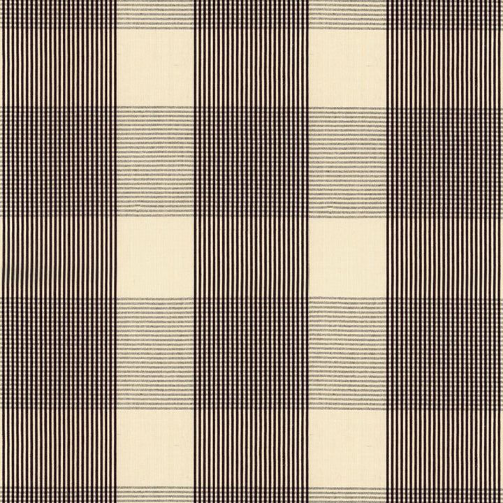 Avon Gingham Plaid Black/Ivory 63025 by Schumacher Fabric Schumacher Fabric Avon Gingham Plaid Black/Ivory 63025Fabric COTTON 100% INDIA </p><p>Repeat: H: HORZ. 6 3/4" (17CM) , V: VERT. 6 3/4" (17CM) 54 - Fabric Carolina -