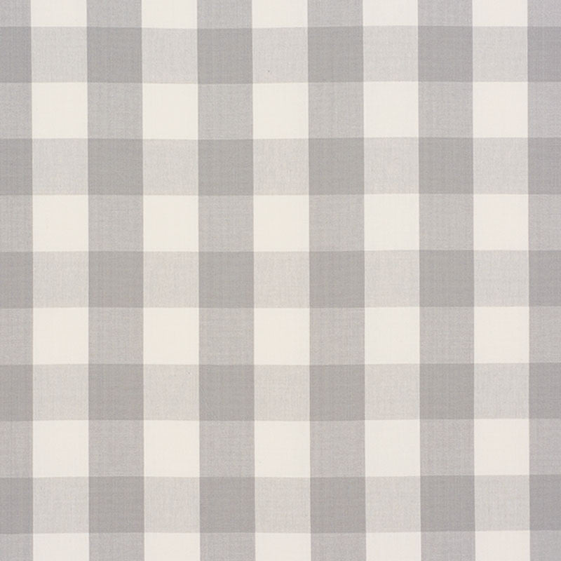 Camden Cotton Check Grey 63047 by Schumacher Designer Fabric REVISIT OF POPULAR PATTERNS COTTON 100% INDIA MARTINDALE 7,500 </p><p>Repeat: Horizontal: 3" (8CM) and Vertical: 3" (8CM) 54 - Swanky Fabrics -