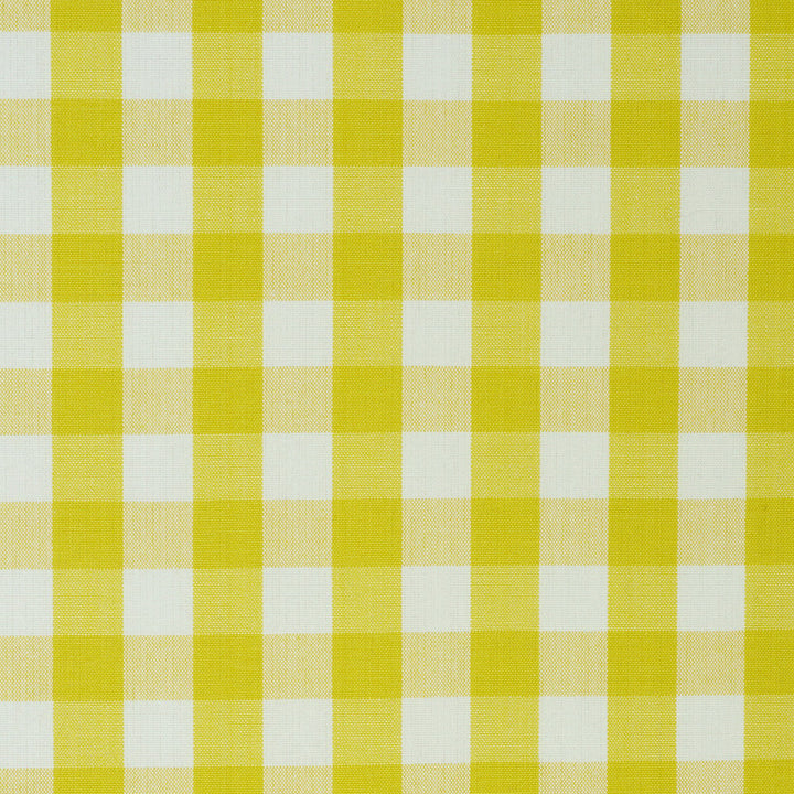 Elton Cotton Check Yellow 63069 by Schumacher Fabric Schumacher Fabric Elton Cotton Check Yellow 63069Fabric COTTON 100% INDIA </p><p>Repeat: H: HORZ. 1 1/4" (3CM), V: VERT. 1 1/4" (3CM) 54 - Fabric Carolina -