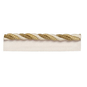 Farleigh Lipcord Champagne 63184 by Schumacher Designer Fabric