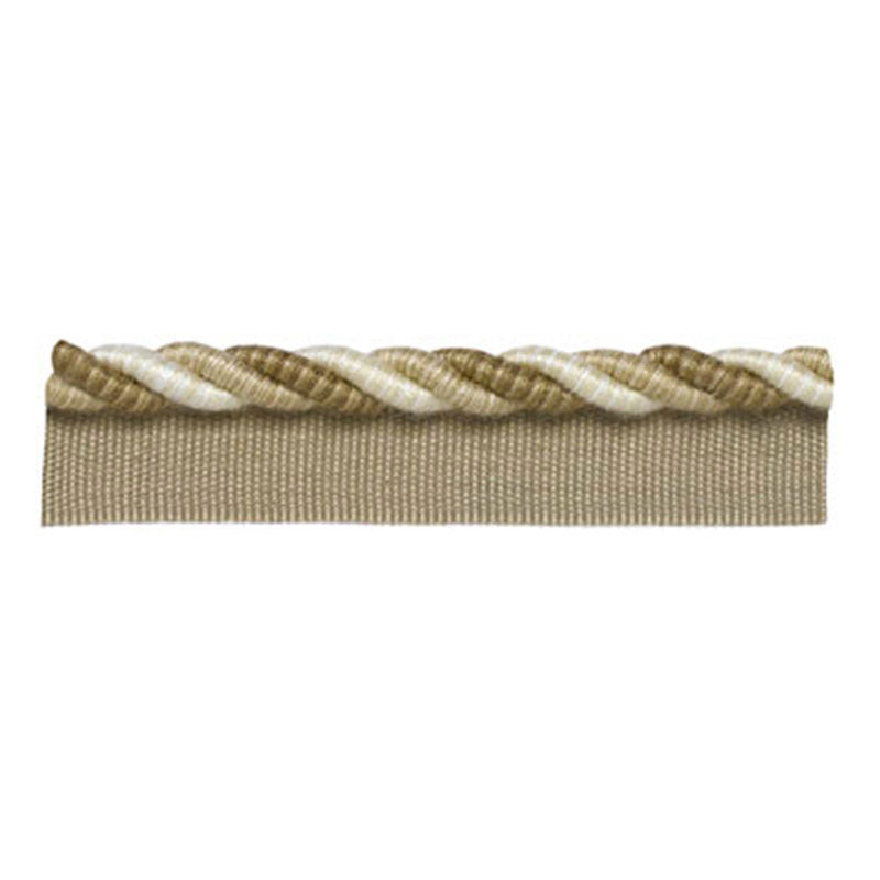 Farleigh Lipcord Moonstone 63185 by Schumacher Designer Trim SOMERSET TRIMMINGS See Sample AUSTRALIA . </p><p>Repeat: Horizontal: - and Vertical: - 0 1/2" WIDE (1CM) - Swanky Fabrics -