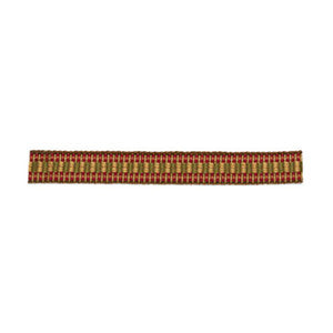 Leeds Braid Rosewood 63220 by Schumacher Designer Fabric