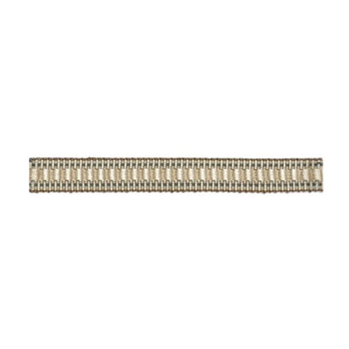 Leeds Braid Moonstone 63225 by Schumacher Designer Trim SOMERSET TRIMMINGS See Sample AUSTRALIA . </p><p>Repeat: Horizontal: - and Vertical: - 0 1/2" WIDE (1CM) - Swanky Fabrics -
