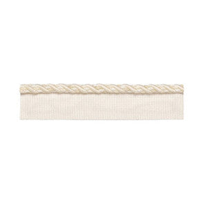 Preston Lipcord Ivory 63237 by Schumacher Designer Fabric
