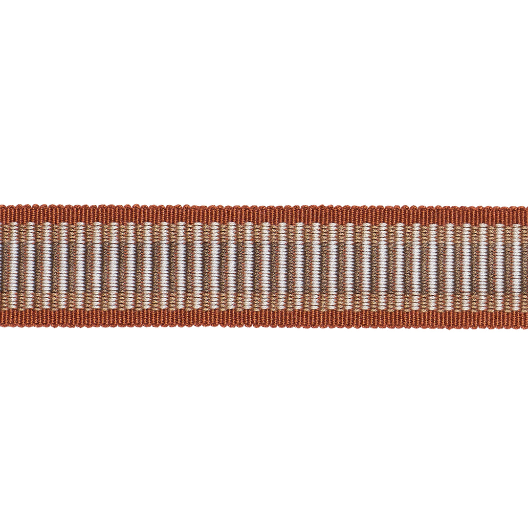 Litchfield Braid Red 63338 by Schumacher Designer Trim