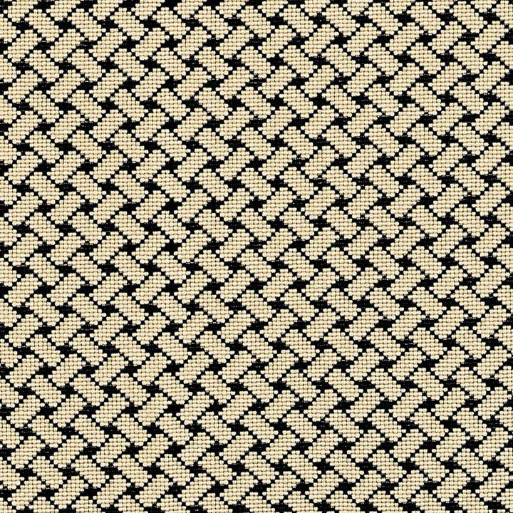 Bristol Weave Noir 63397 by Schumacher Designer Fabric Essentials-Small-Scale-Upholstery-Fabrics 97% Viscose, 3% Nylon Wyzenbeek 30,000 Horizontal: 7/8- and Vertical: 7/8- 52 - Swanky Fabrics -