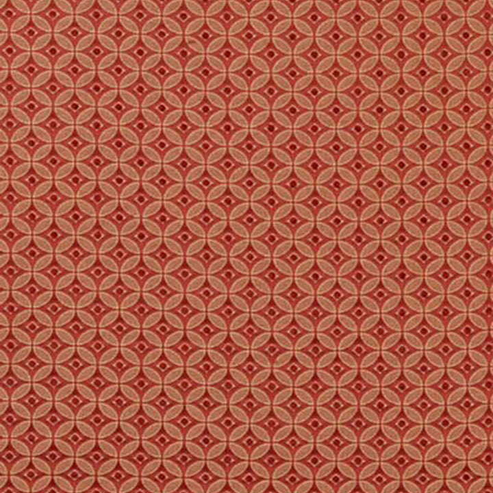 Cara Weave Poppy 63403 by Schumacher Designer Fabric CHROMA COTTON 51% VISCOSE 47% ITALY WYZENBEEK 9,000 </p><p>Repeat: Horizontal: 1 1/8" (3CM) and Vertical: 1 1/8" (3CM) 54 - Swanky Fabrics -