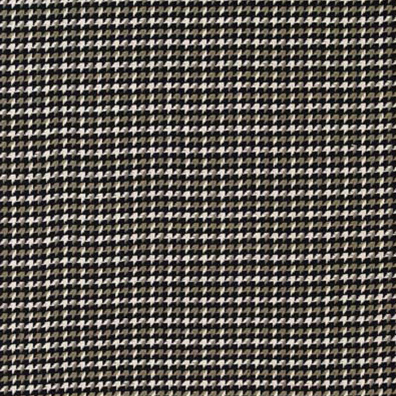 Martin Houndstooth Onyx 63444 by Schumacher Designer Fabric CHROMA See Sample INDIA MEDIUM DUTY </p><p>Repeat: Horizontal: 5/8" (2CM) and Vertical: 5/8" (2CM) 54 7/8" WIDE (139CM) - Swanky Fabrics -